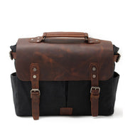 Canvas Crossbody Messenger Bag | PETERSBURG