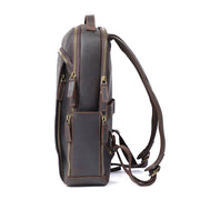 Leather Laptop Rucksack | LARVIK