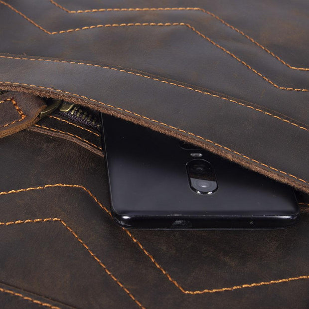 Leather Laptop Bag | MOLDE